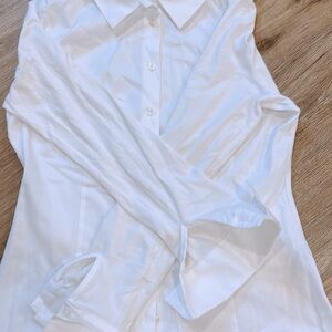 Calvin Klein Classic White Button Down Shirt